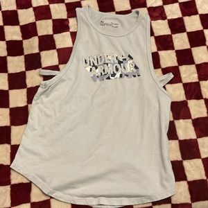 Under armour tank, girls size large